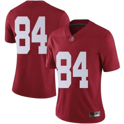 Women's Alabama Crimson Tide #84 Joshua Lanier Crimson Limited NCAA College Football Jersey 2403ZOEY4